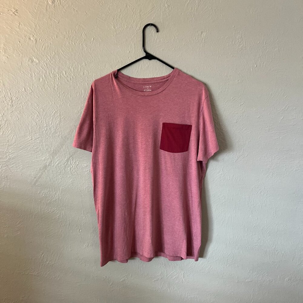 Pink/Red J-Crew Soft T-Shirt